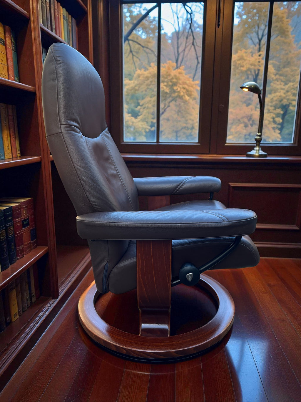 Ekornes Stressless “Classic” Leather Recliner Chair | Brown | Swivel & Reclining