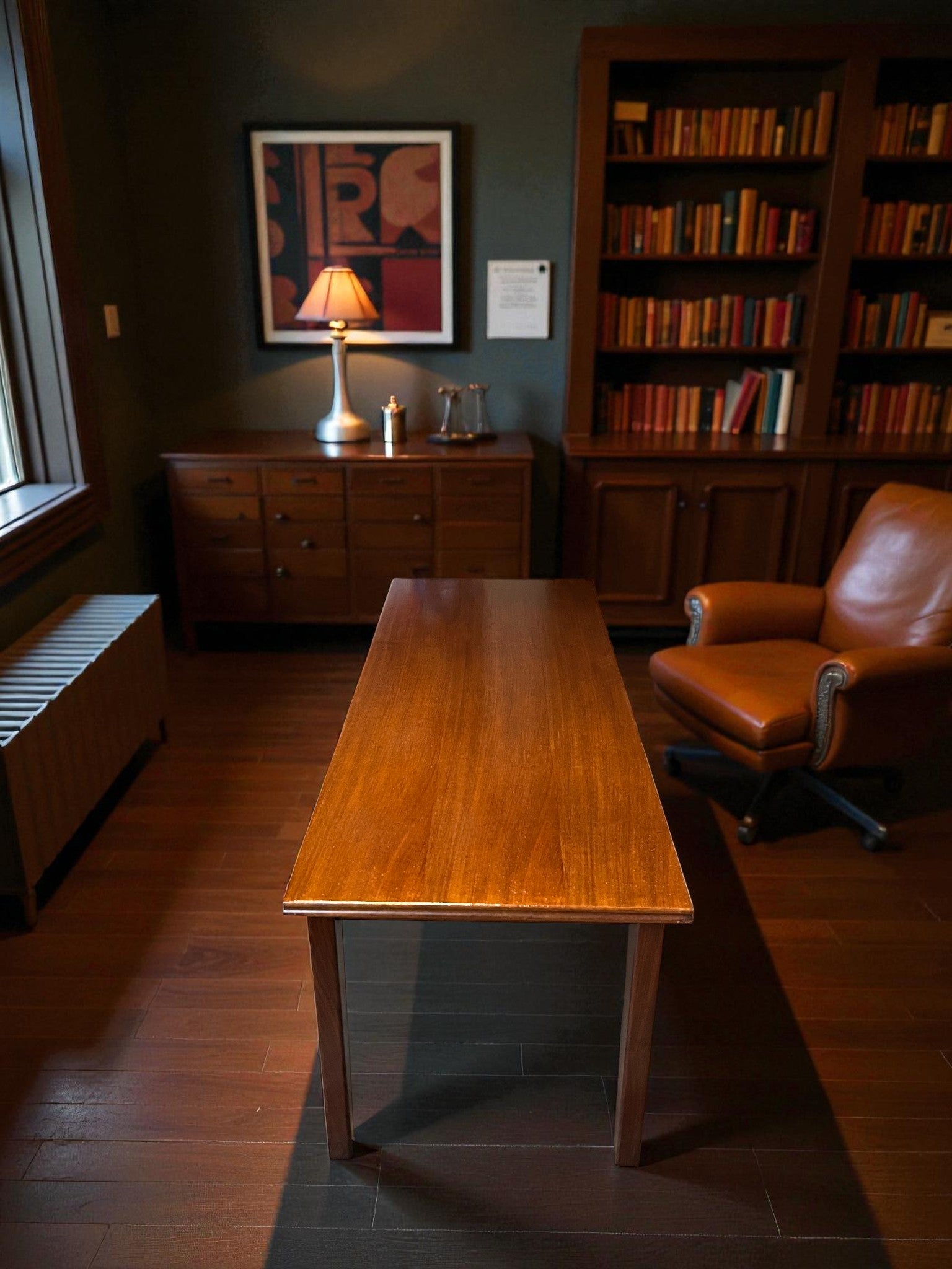 Mid-Century Coffee Table with Hidden Drawer | Rare Design