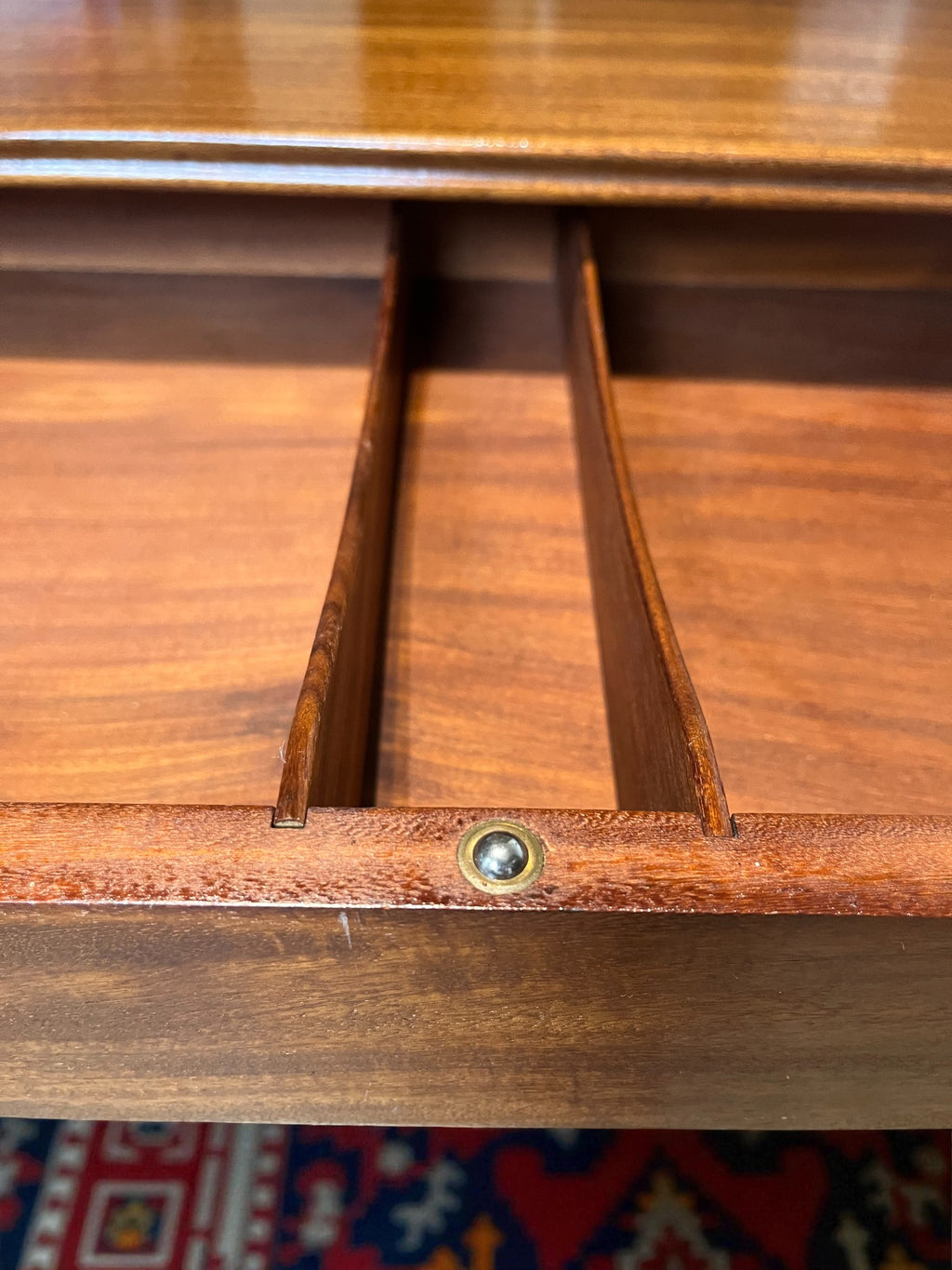 Mid-Century Coffee Table with Hidden Drawer | Rare Design