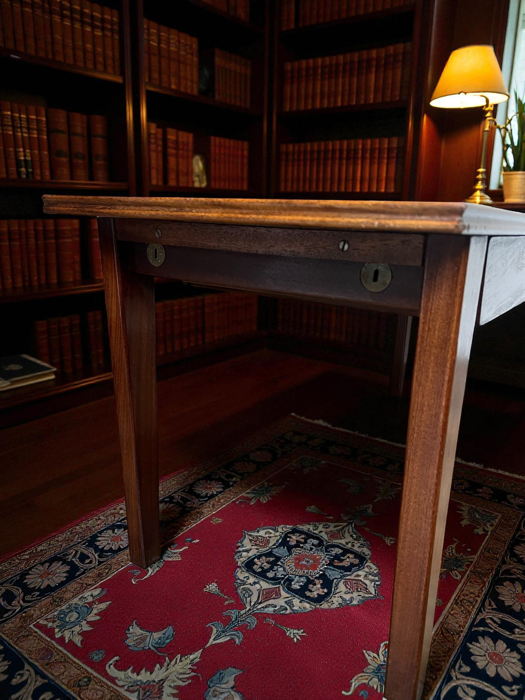 Mid-Century Coffee Table with Hidden Drawer | Rare Design