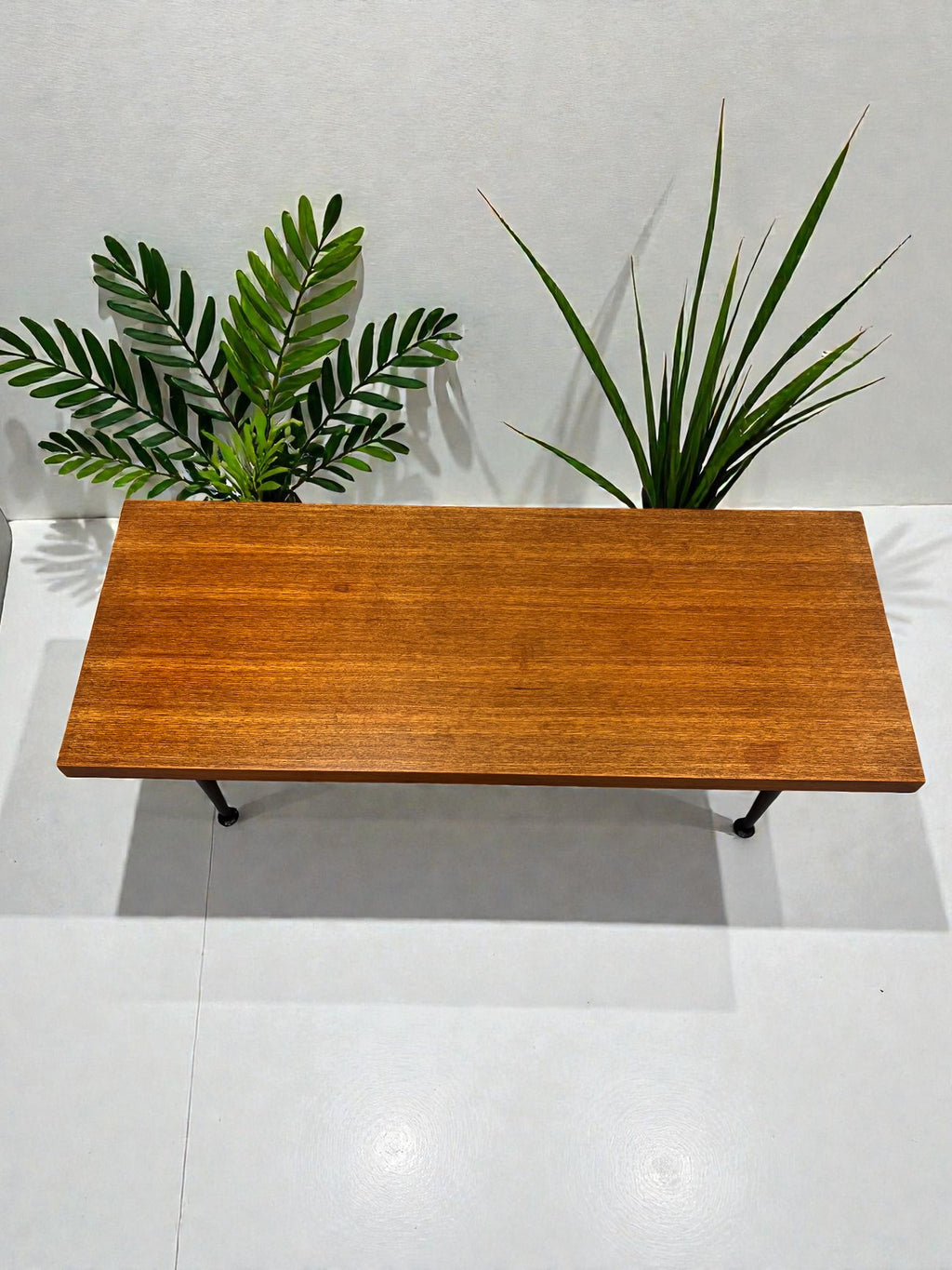Meredew 1960s Coffee Table with Black Baton Legs | Mid-Century
