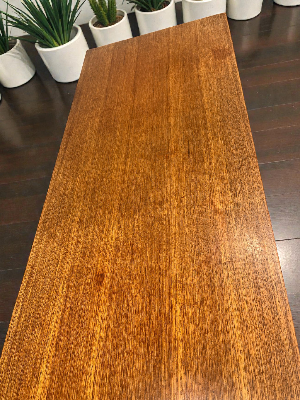 Meredew 1960s Coffee Table with Black Baton Legs | Mid-Century