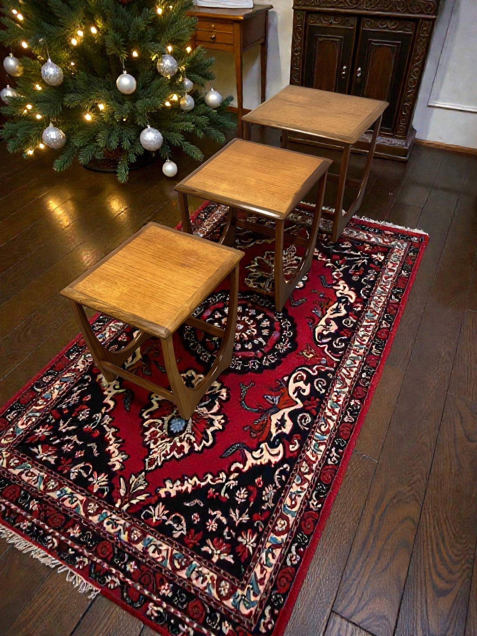 G-Plan Astro Nest of Tables by Victor Wilkins | Teak Mid-Century