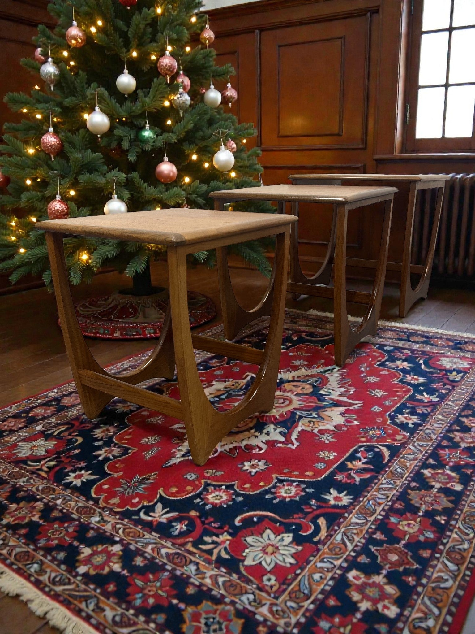 G-Plan Astro Nest of Tables by Victor Wilkins | Teak Mid-Century