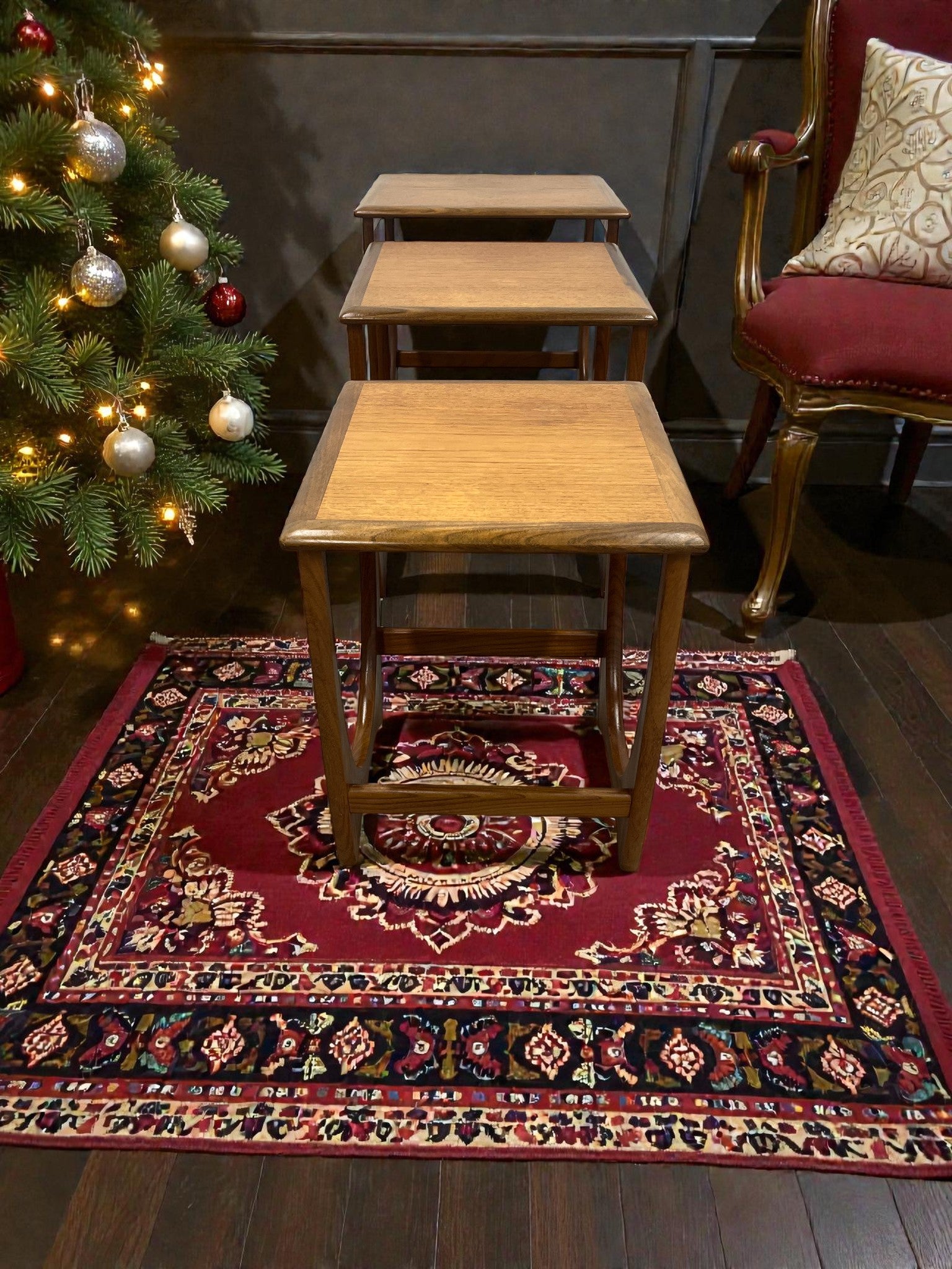 G-Plan Astro Nest of Tables by Victor Wilkins | Teak Mid-Century