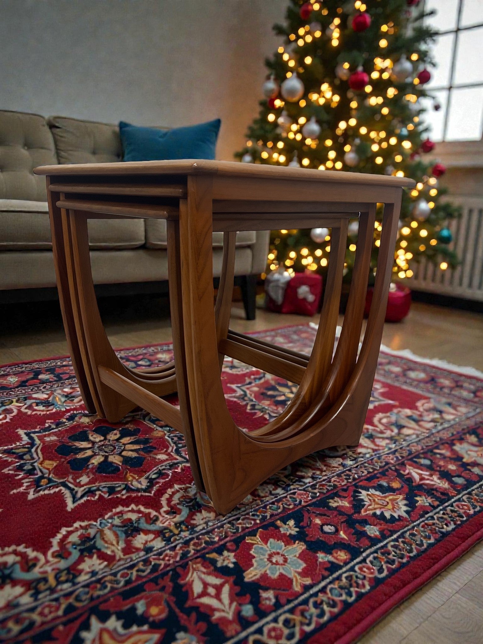 G-Plan Astro Nest of Tables by Victor Wilkins | Teak Mid-Century