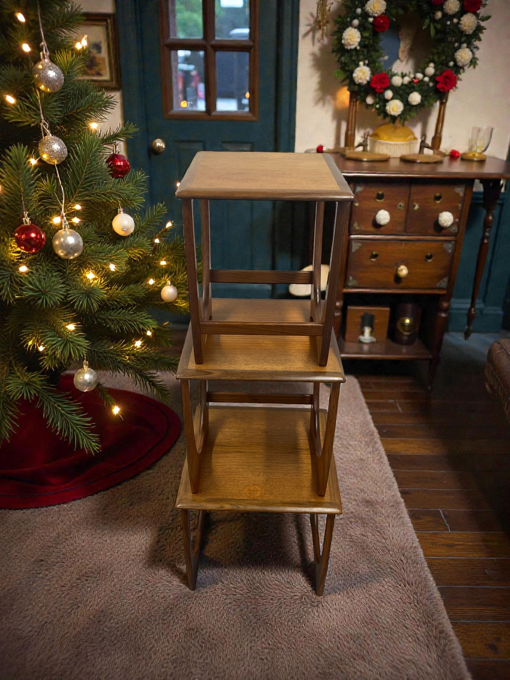 G-Plan Astro Nest of Tables by Victor Wilkins | Teak Mid-Century