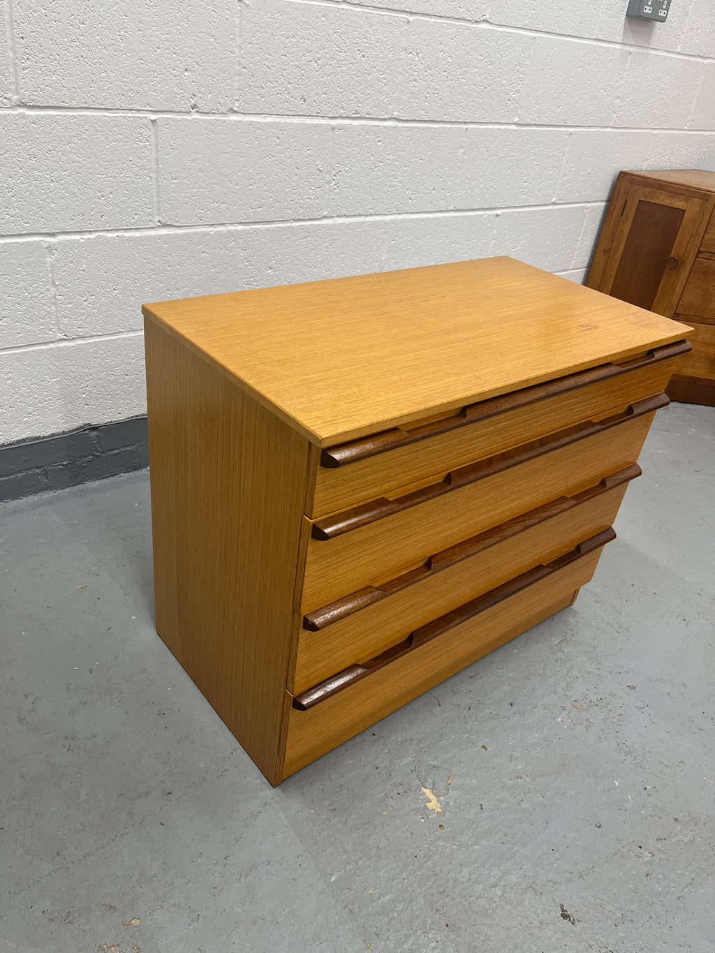 Avalon Teak Retro Chest Of Drawers Mid-Century Retro Furniture MCM
