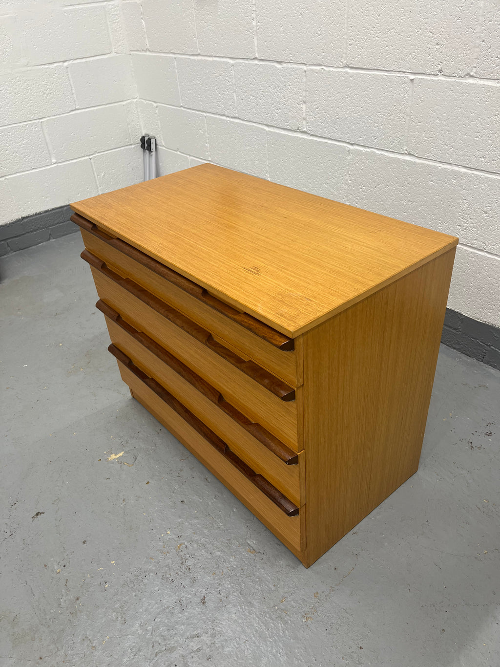 Avalon Teak Retro Chest Of Drawers Mid-Century Retro Furniture MCM