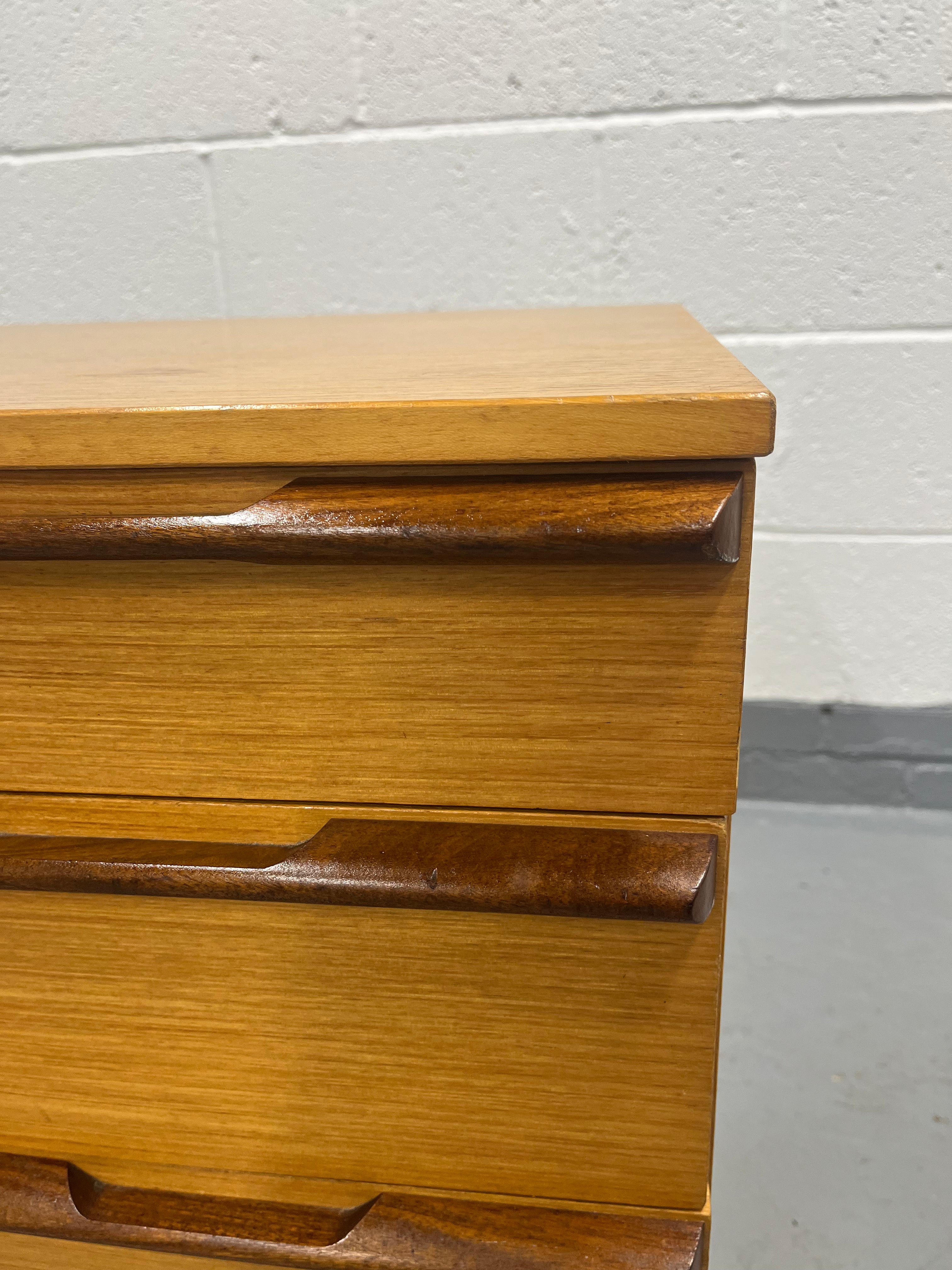 Avalon Teak Retro Chest Of Drawers Mid-Century Retro Furniture MCM