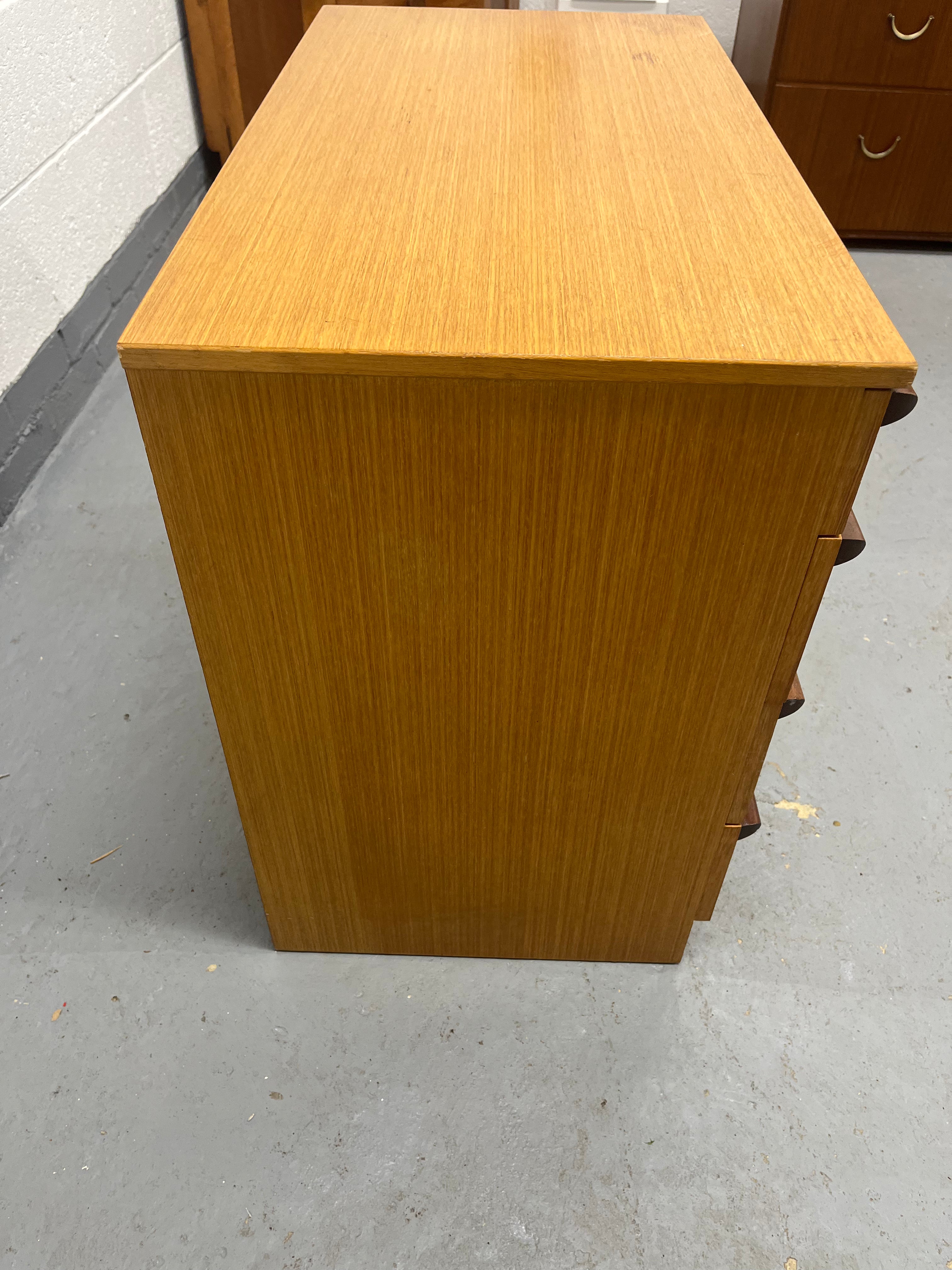 Avalon Teak Retro Chest Of Drawers Mid-Century Retro Furniture MCM
