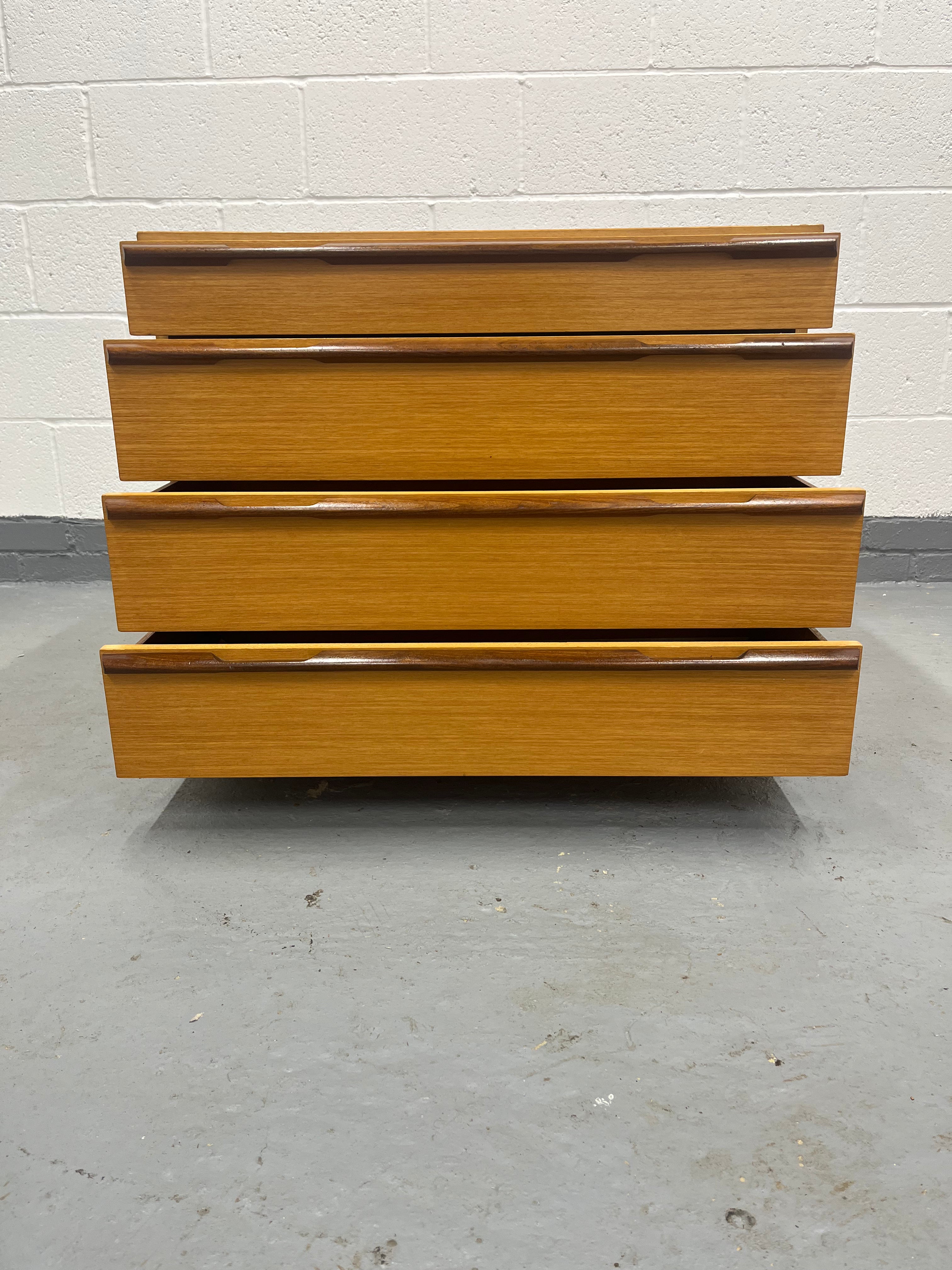 Avalon Teak Retro Chest Of Drawers Mid-Century Retro Furniture MCM