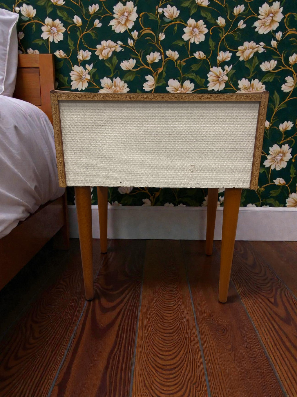1960s Scandinavian Style Bedside Table | Mid-Century Nightstand