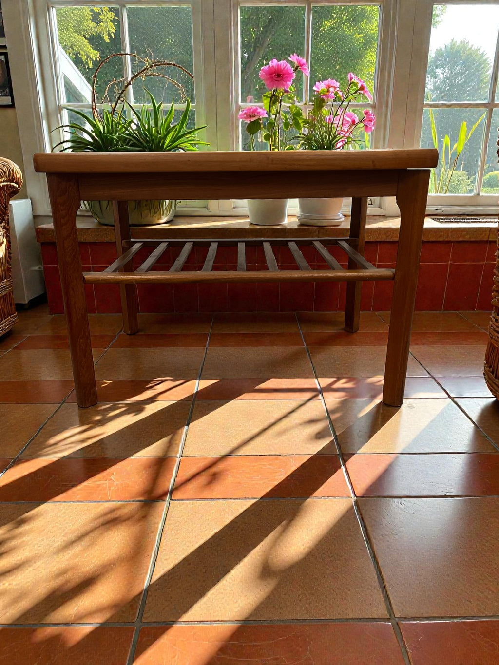 Danish Tile Top Coffee Table by Mobelfabrikken | Mid-Century