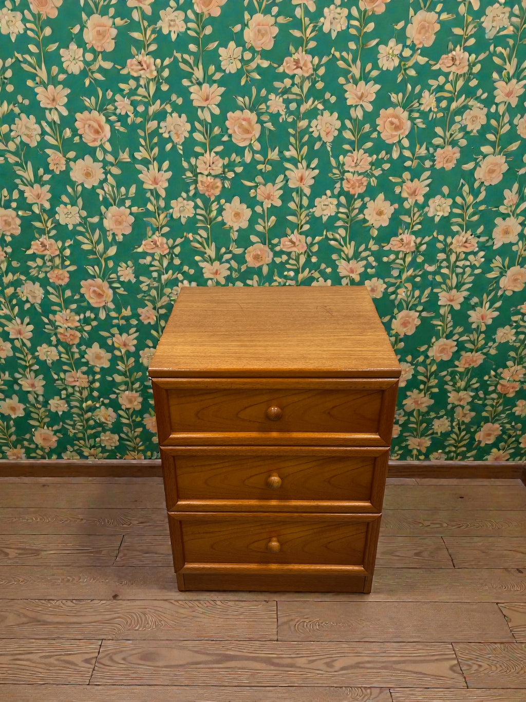 G-Plan Albany Bedside Table | Mid-Century Three Drawer Cabinet