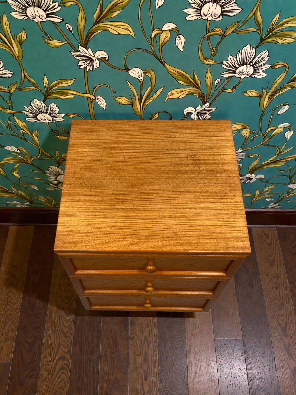 G-Plan Albany Bedside Table | Mid-Century Three Drawer Cabinet