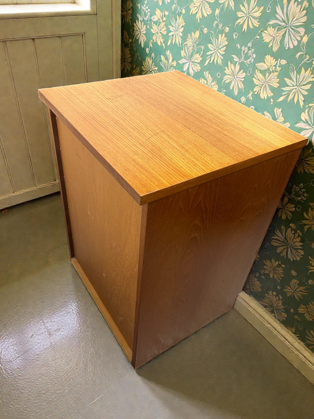 G-Plan Albany Bedside Table | Mid-Century Three Drawer Cabinet