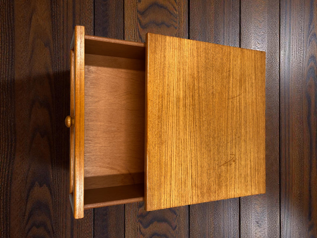 G-Plan Albany Bedside Table | Mid-Century Three Drawer Cabinet