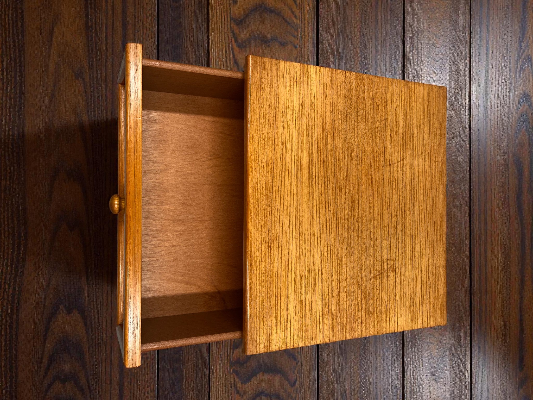G-Plan Albany Bedside Table | Mid-Century Three Drawer Cabinet
