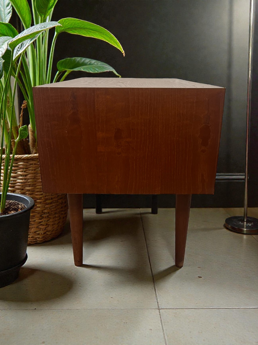 Rare FM Møbler Danish 2 Drawer Unit | 1960s Mid-Century Cabinet