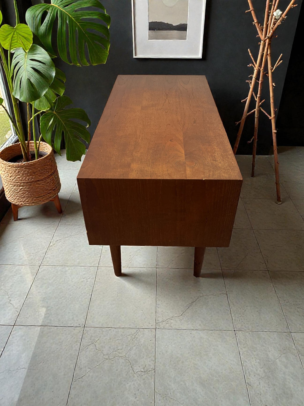 Rare FM Møbler Danish 2 Drawer Unit | 1960s Mid-Century Cabinet