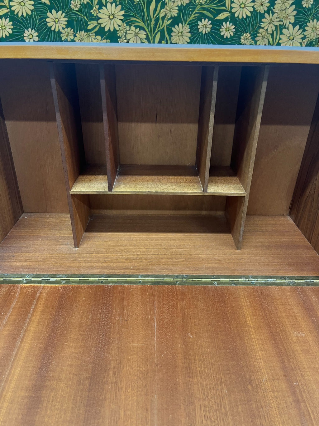 Mid-Century Teak Bureau by Remploy | 1960s Drop-Front Writing Desk