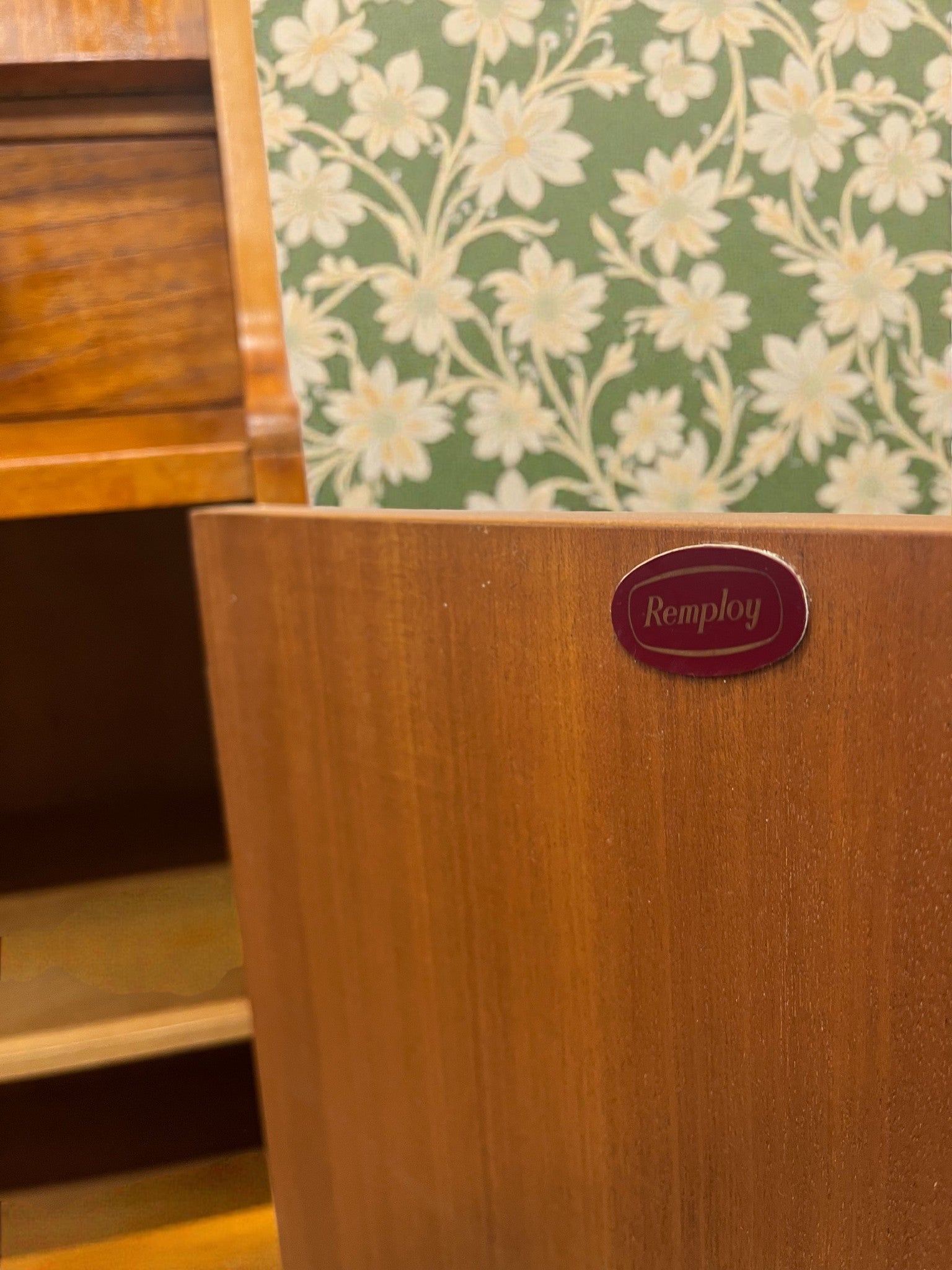 Mid-Century Teak Bureau by Remploy | 1960s Drop-Front Writing Desk