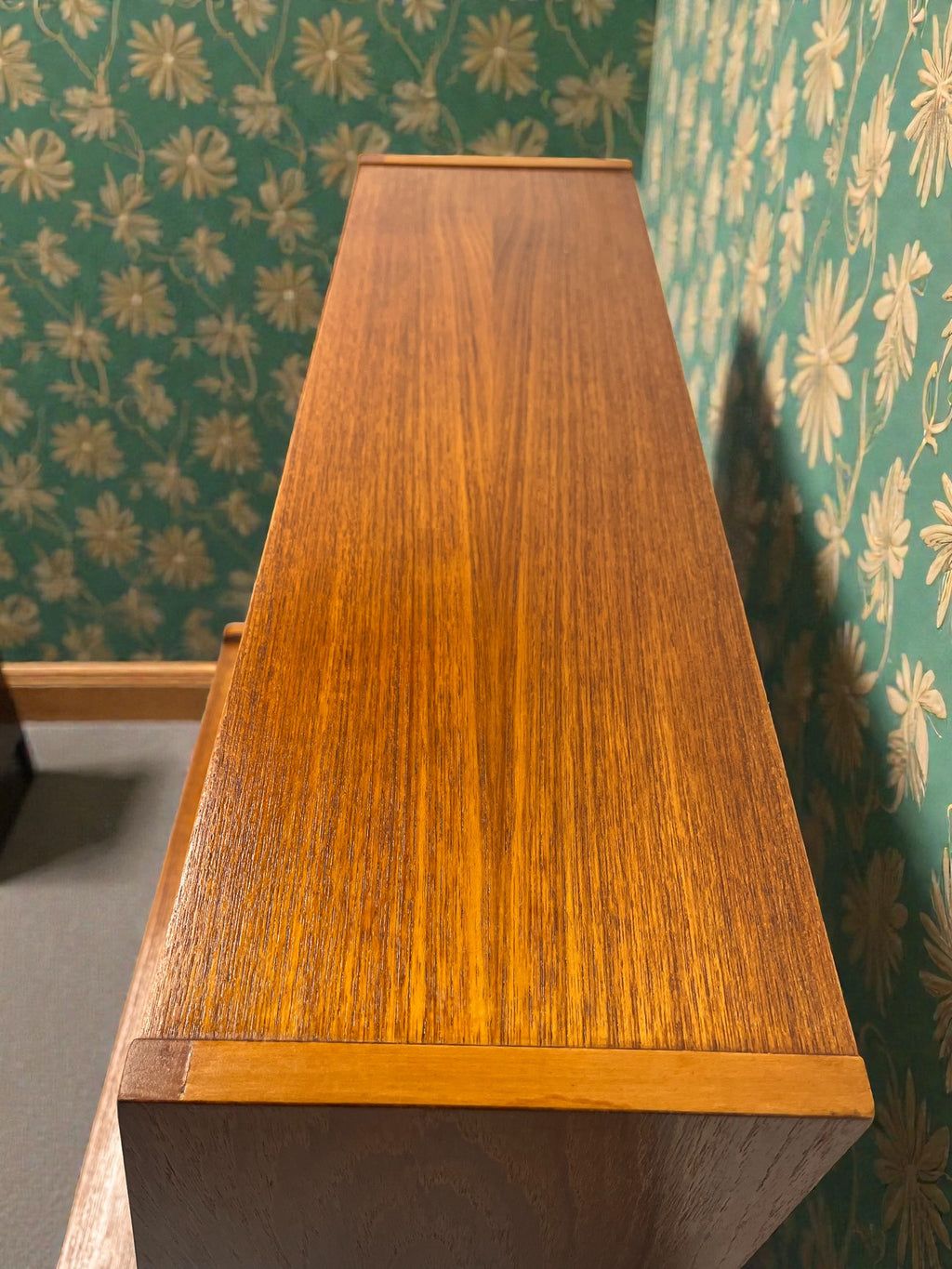 Mid-Century Teak Bureau by Remploy | 1960s Drop-Front Writing Desk