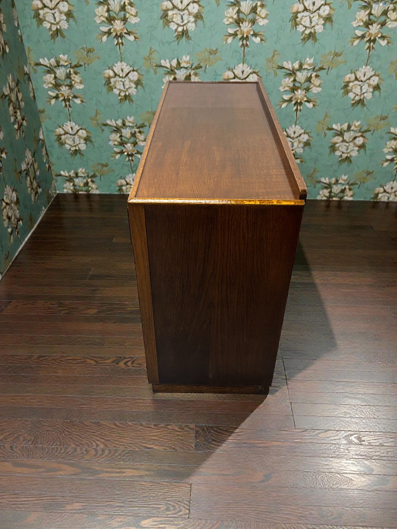 Oak Arts & Crafts Sideboard | Antique 2 Door Buffet Cabinet