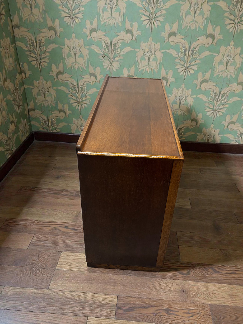 Oak Arts & Crafts Sideboard | Antique 2 Door Buffet Cabinet