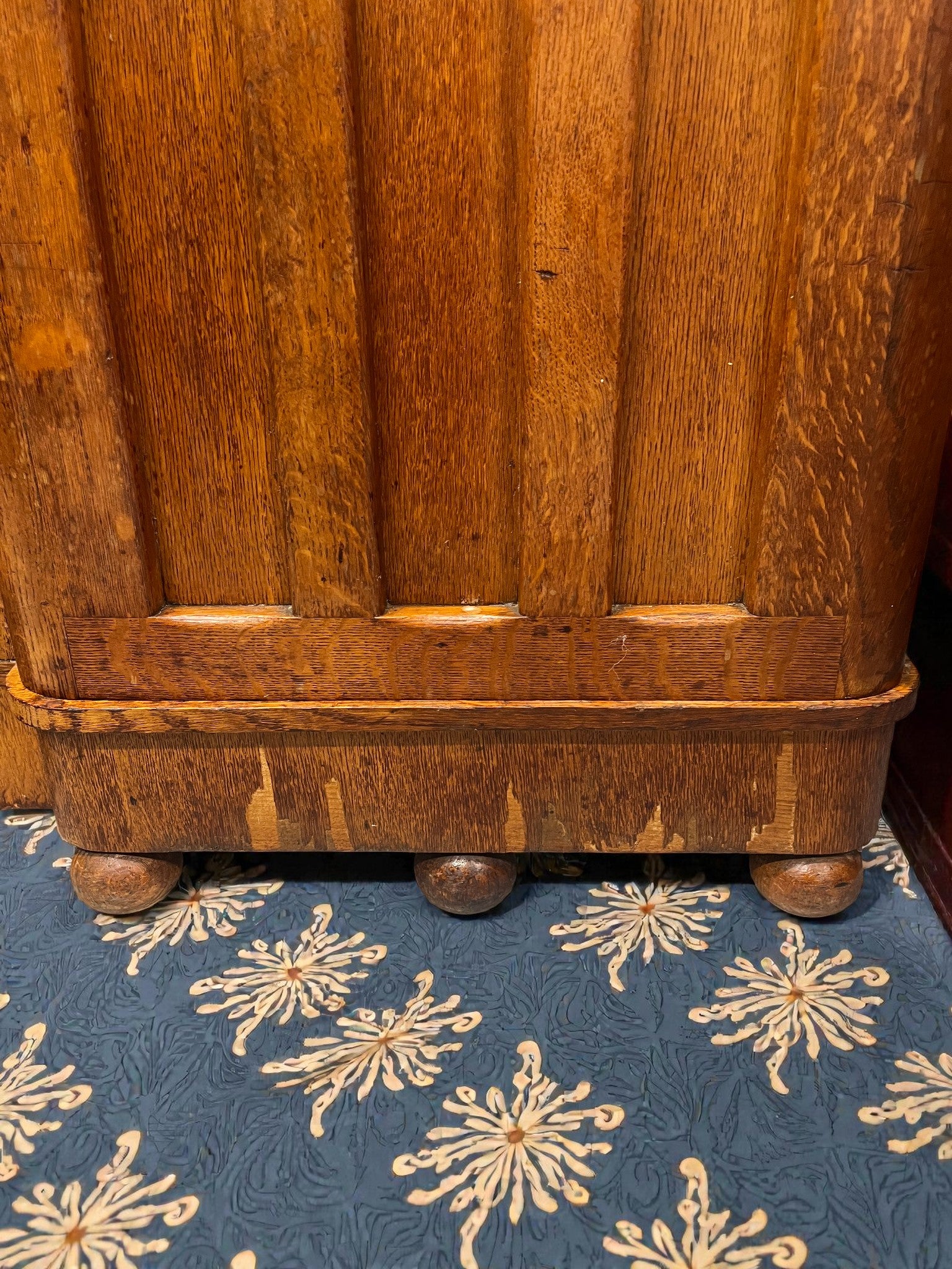Art Deco Buffet Sideboard | Vintage 3 Drawer Deco Cabinet