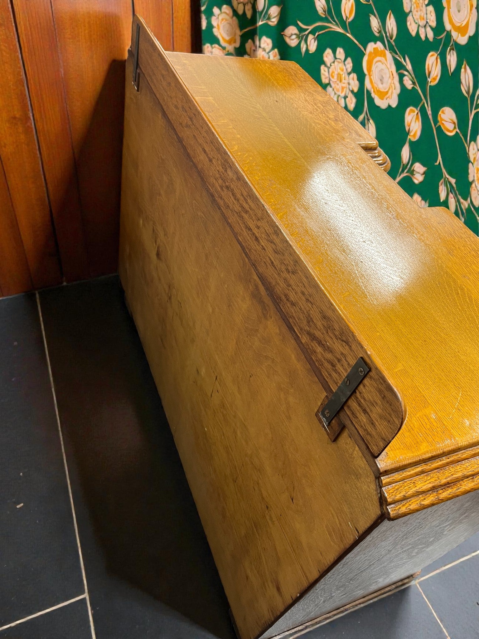 Art Deco Buffet Sideboard | Vintage 3 Drawer Deco Cabinet
