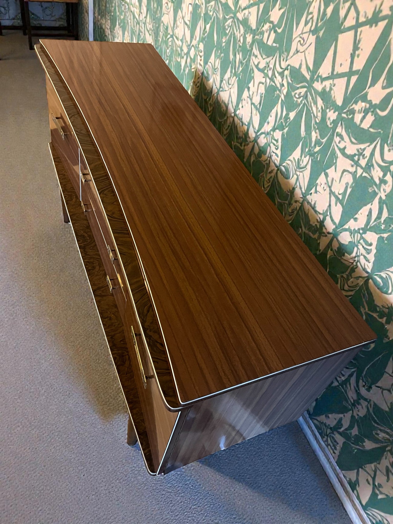 Mid-Century Vintage Sideboard | 1960s Teak 2 Door 3 Drawer Cabinet