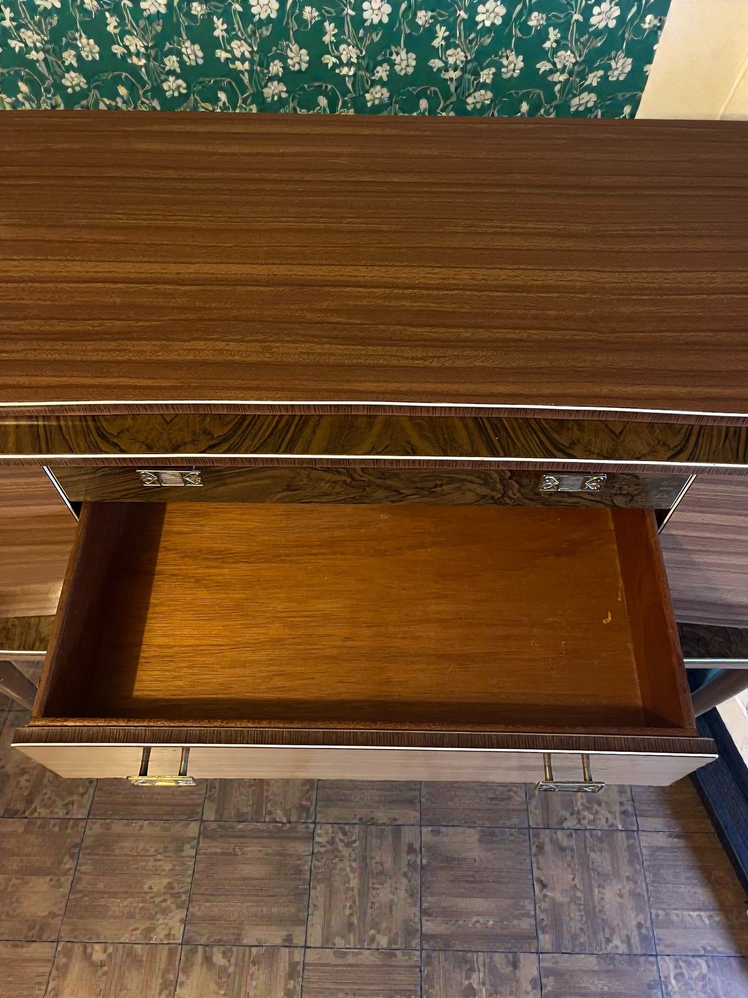 Mid-Century Vintage Sideboard | 1960s Teak 2 Door 3 Drawer Cabinet