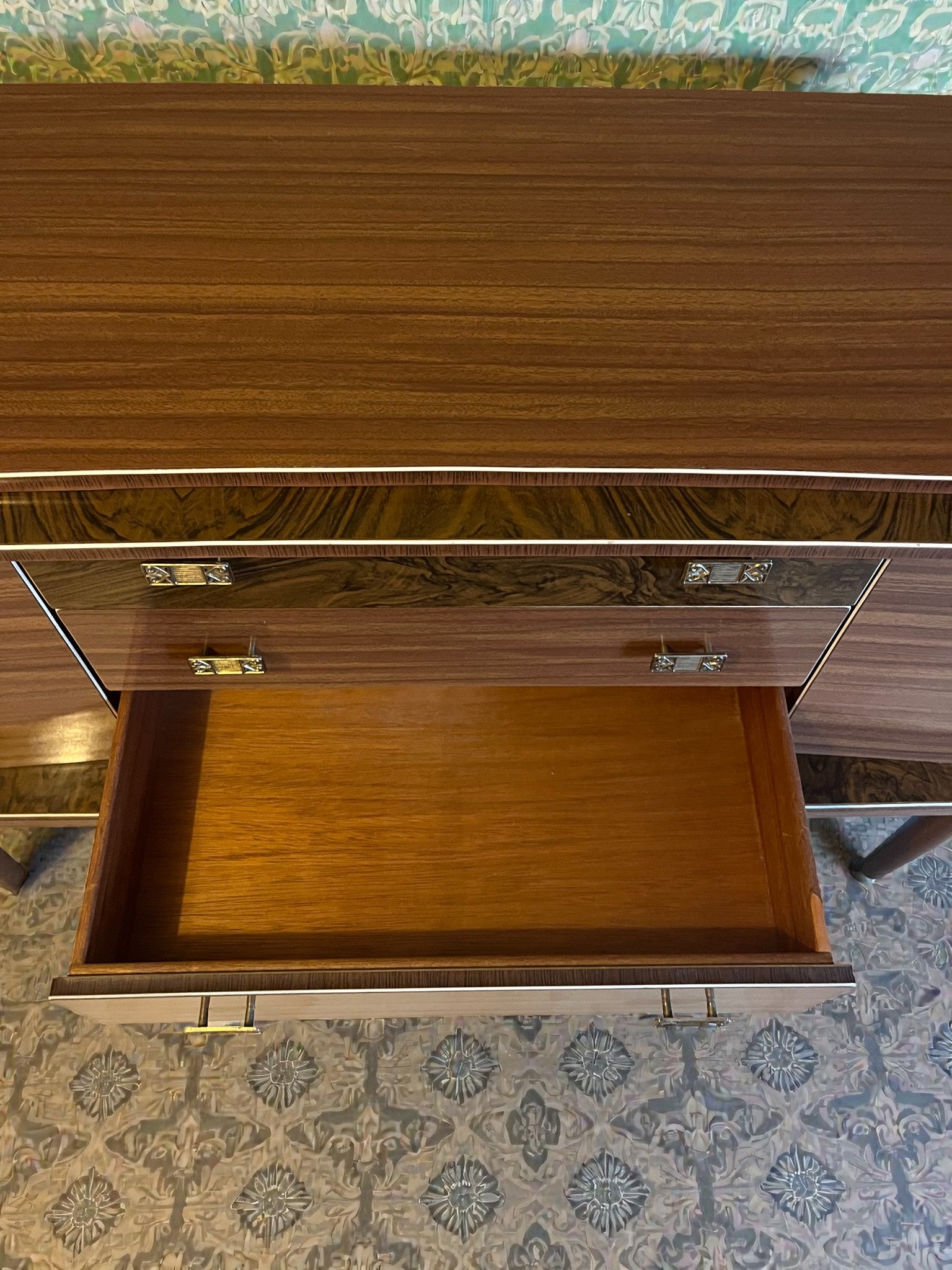 Mid-Century Vintage Sideboard | 1960s Teak 2 Door 3 Drawer Cabinet