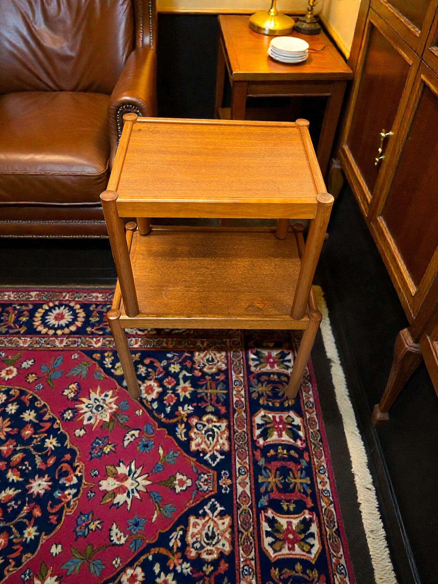 Pair of Danish Style Mid-Century Side Tables | Teak Occasional Tables