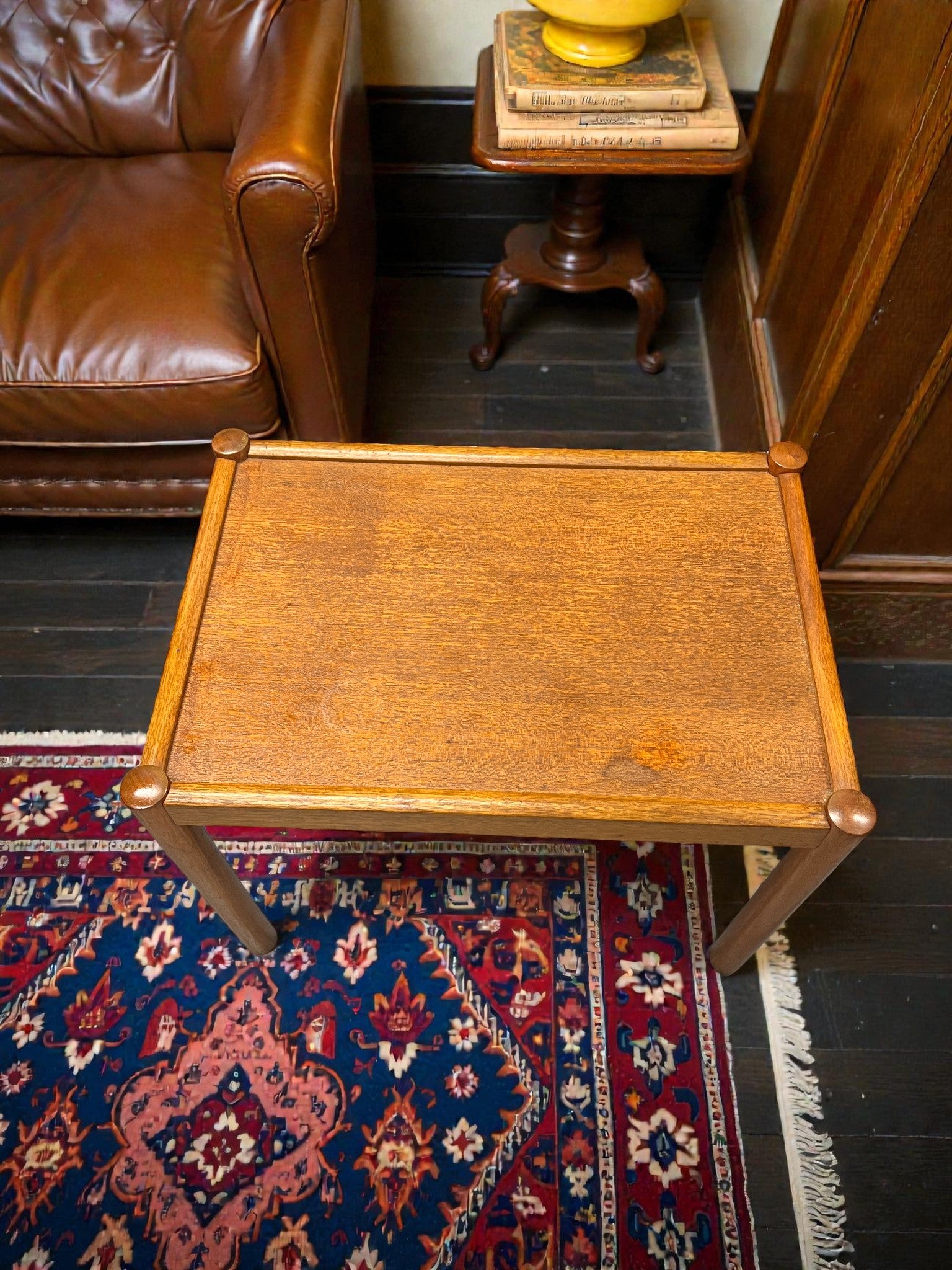 Pair of Danish Style Mid-Century Side Tables | Teak Occasional Tables