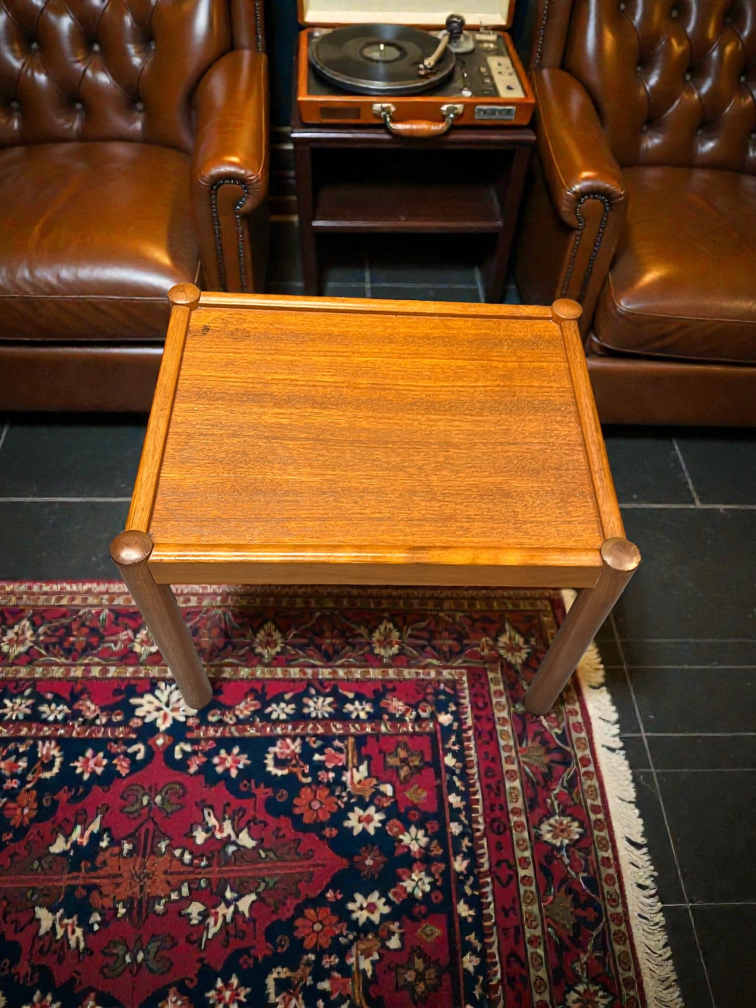 Pair of Danish Style Mid-Century Side Tables | Teak Occasional Tables
