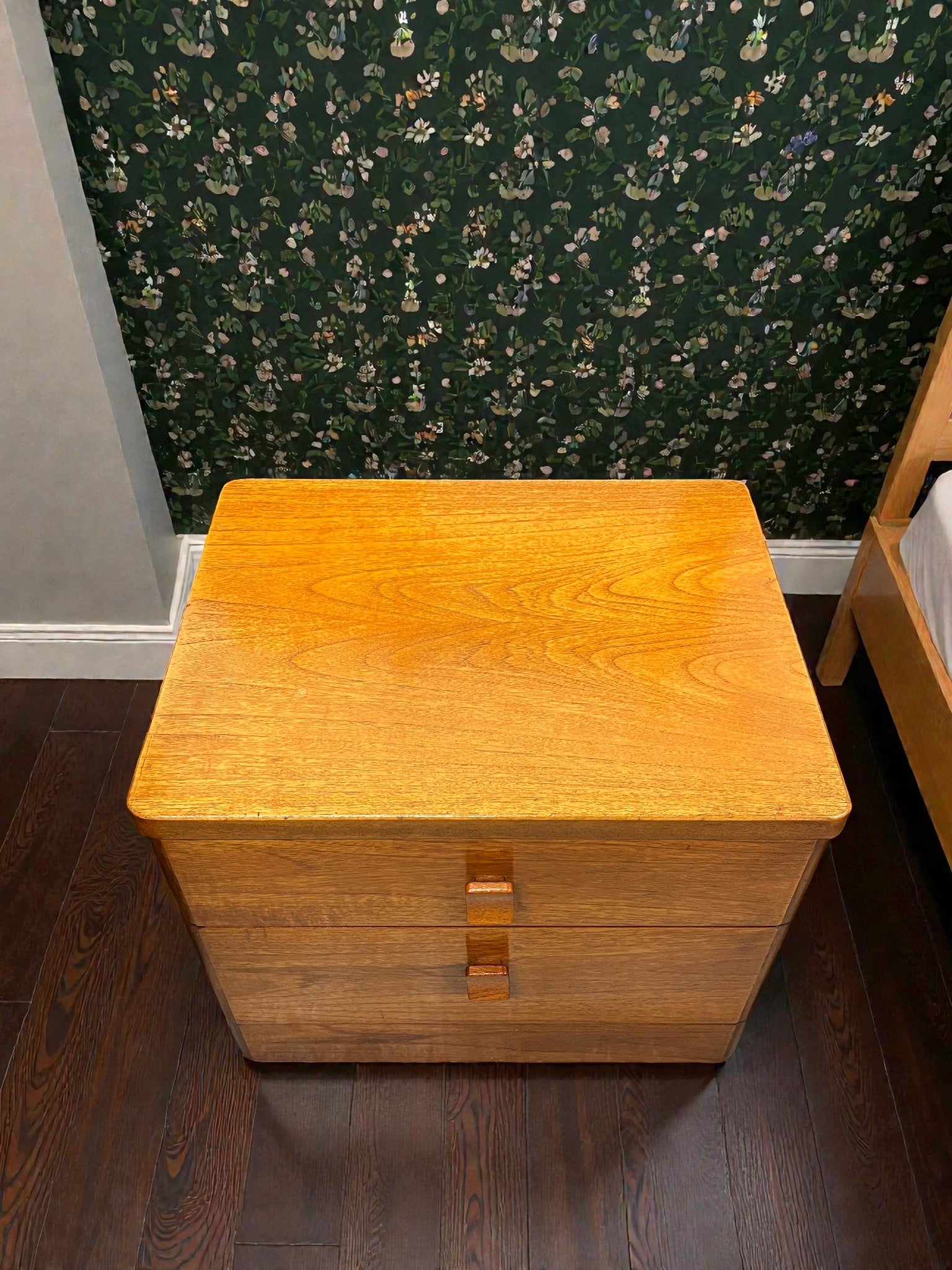 Pair of Stag Cantata Bedside Tables | Mid-Century 2 Drawer Nightstands