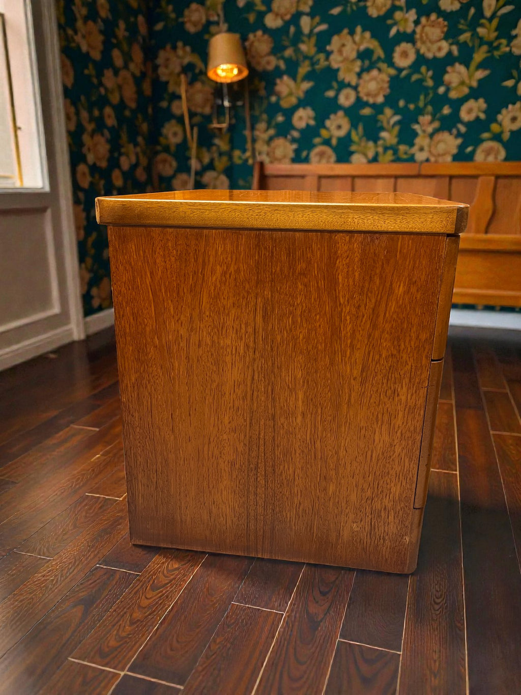 Pair of Stag Cantata Bedside Tables | Mid-Century 2 Drawer Nightstands