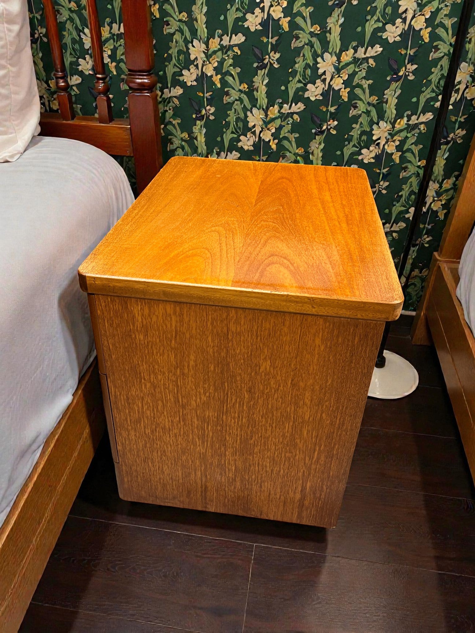 Pair of Stag Cantata Bedside Tables | Mid-Century 2 Drawer Nightstands