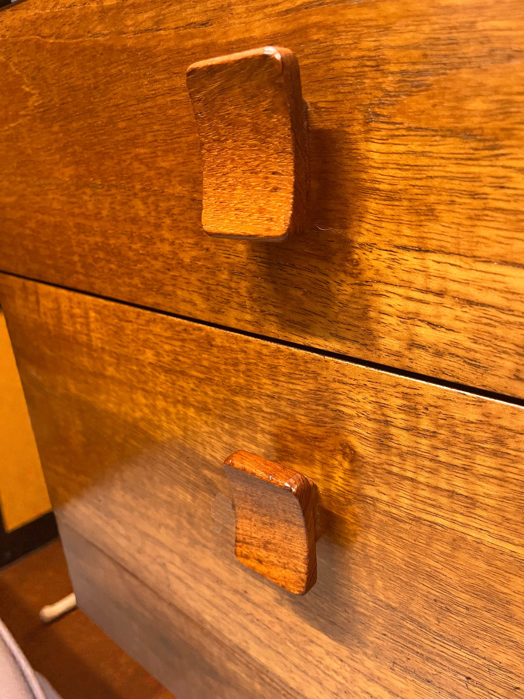 Pair of Stag Cantata Bedside Tables | Mid-Century 2 Drawer Nightstands