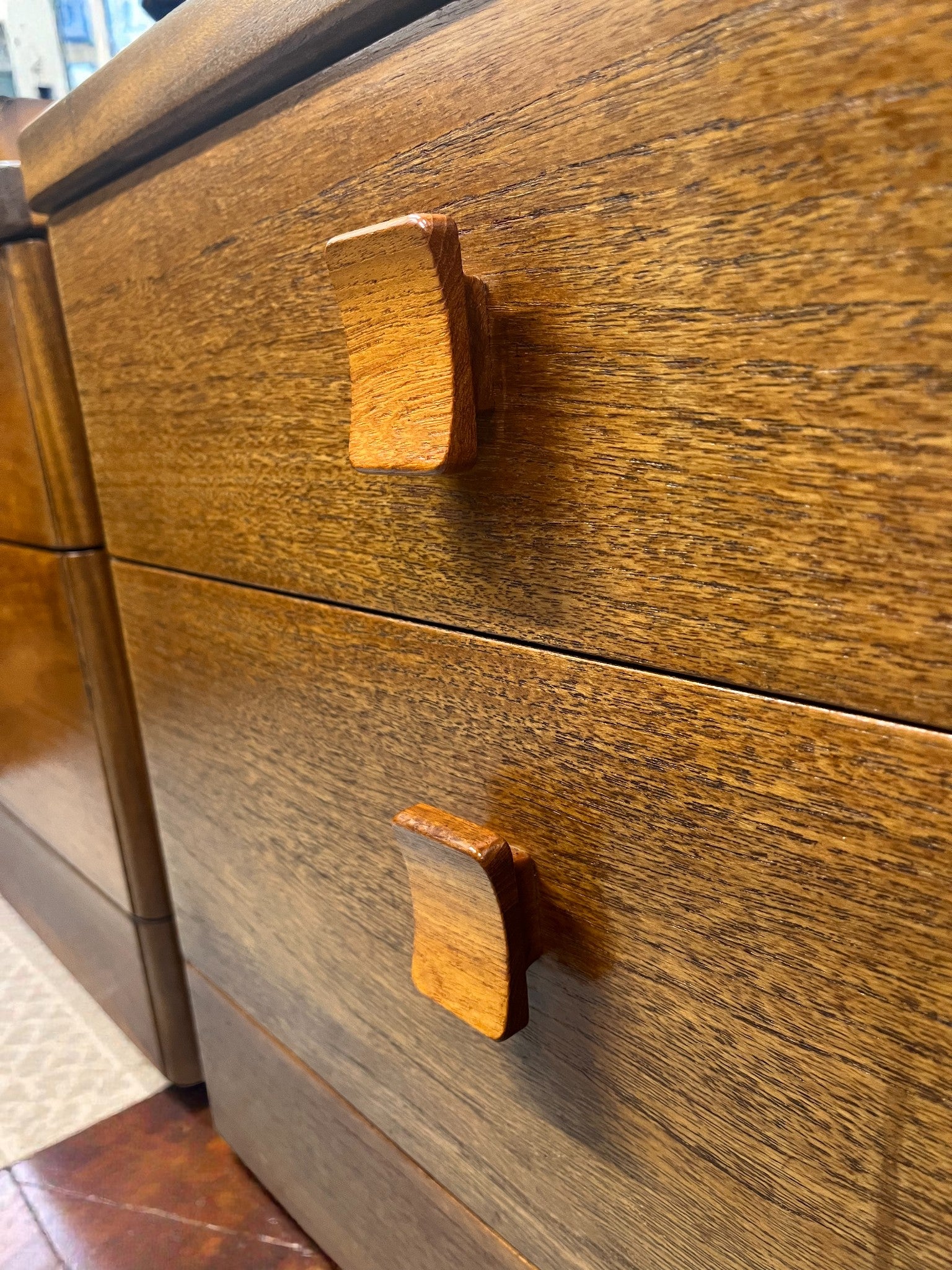 Pair of Stag Cantata Bedside Tables | Mid-Century 2 Drawer Nightstands