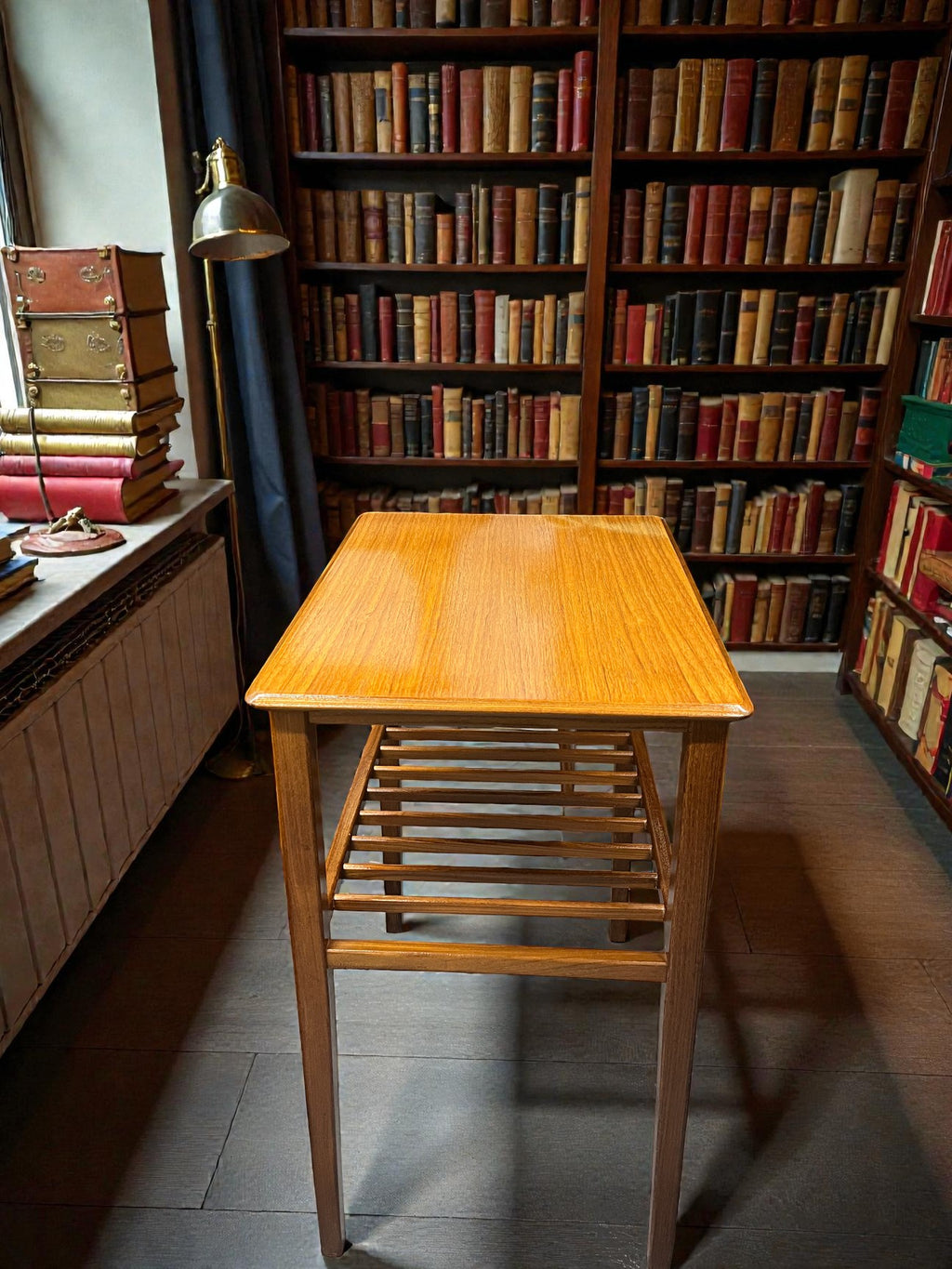 Richard Hornby Fyne Ladye Table | Mid-Century Side / Lamp Table with Shelf