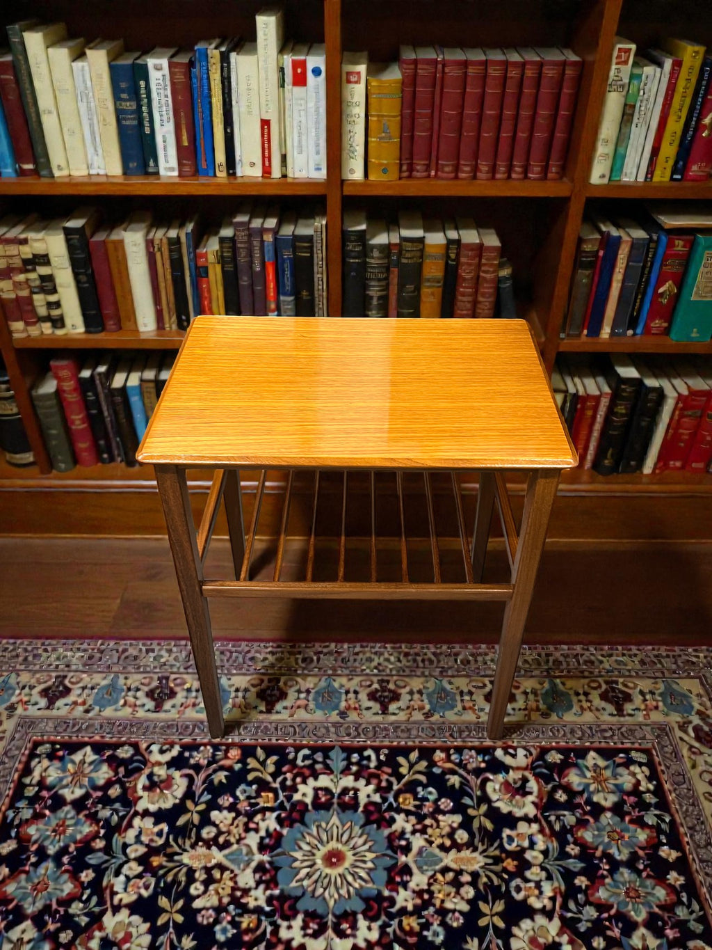 Richard Hornby Fyne Ladye Table | Mid-Century Side / Lamp Table with Shelf
