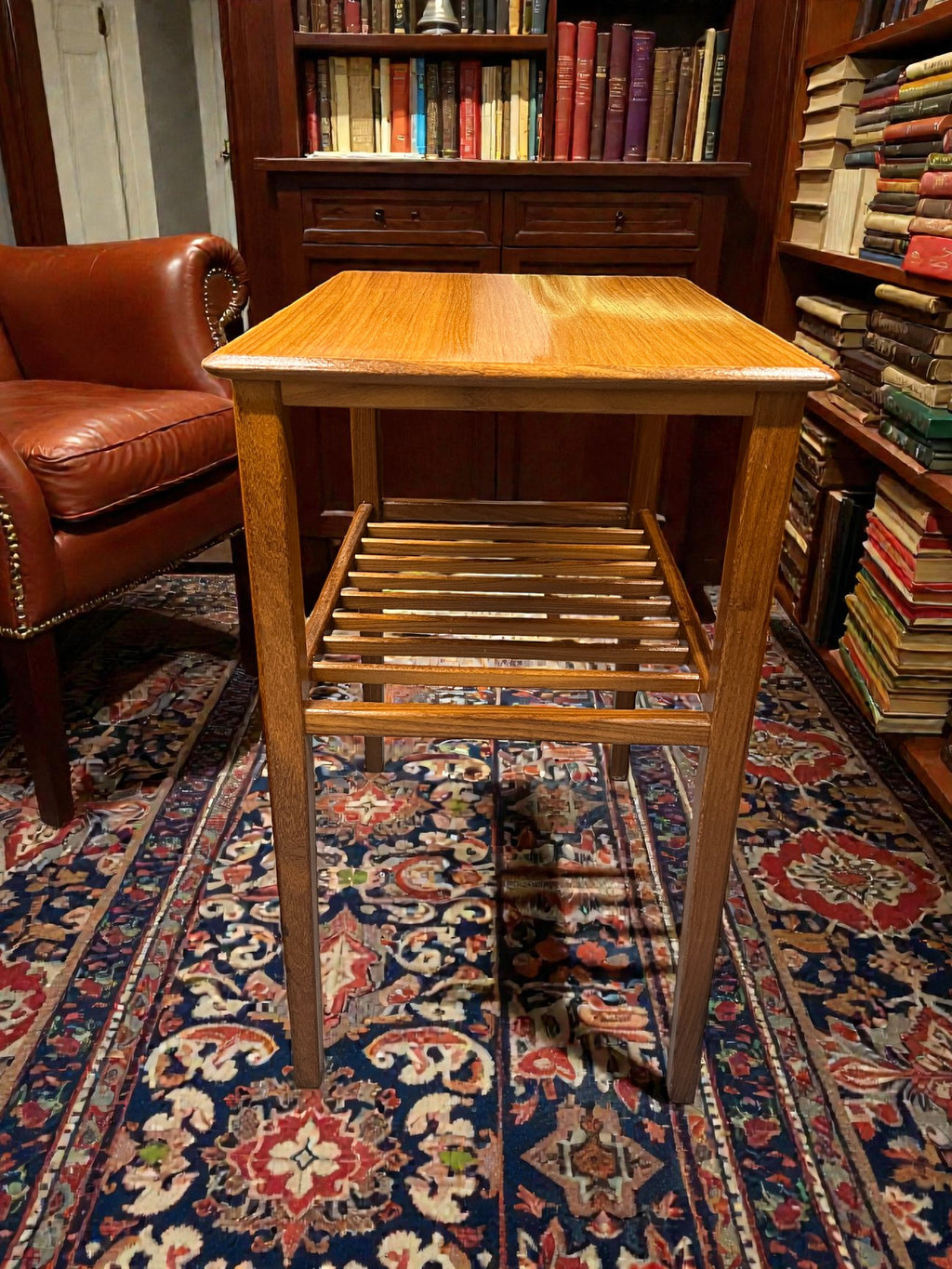 Richard Hornby Fyne Ladye Table | Mid-Century Side / Lamp Table with Shelf