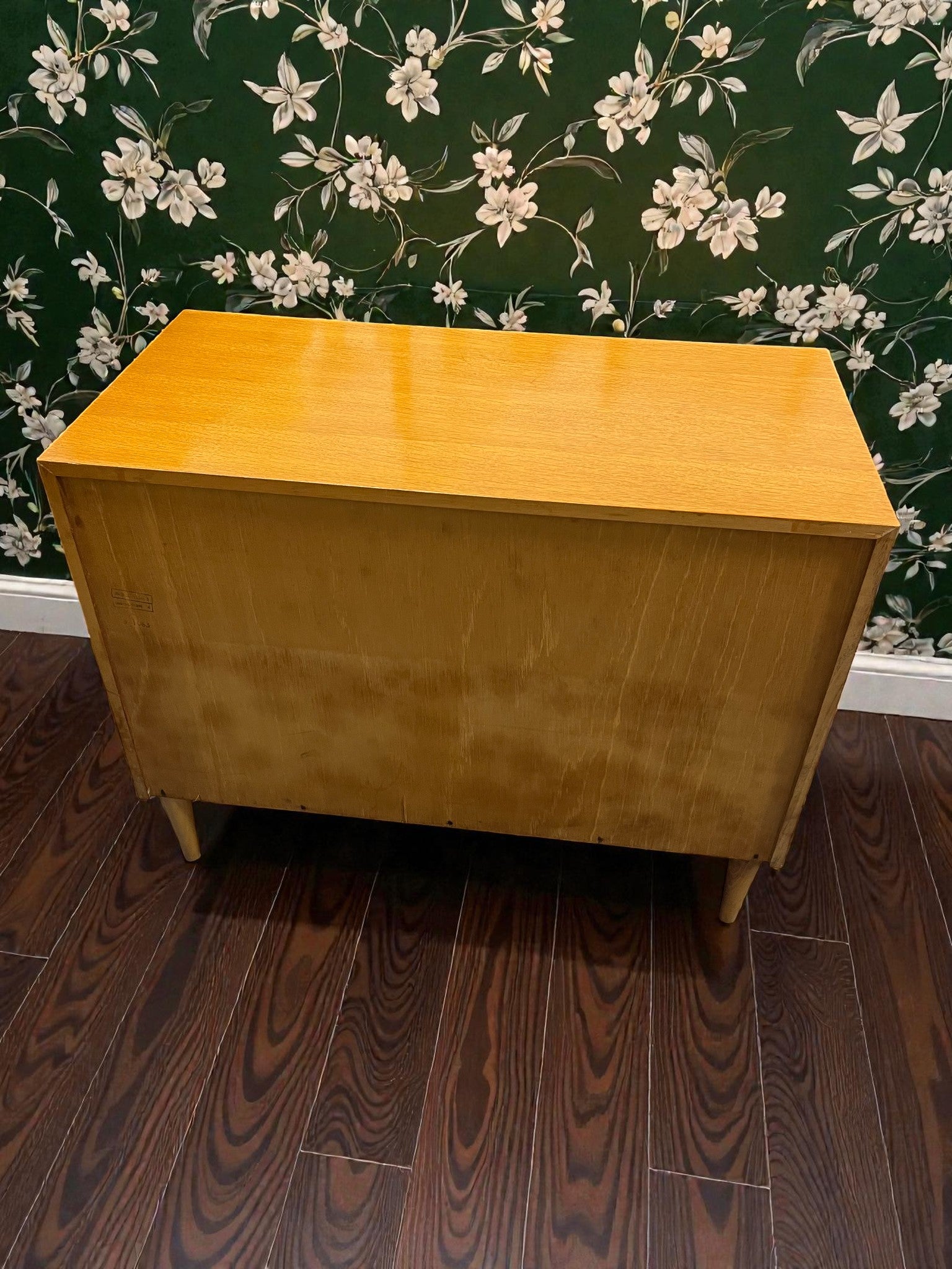 Meredew Mid-Century 3 Drawer Chest | Vintage 1960s Chest on Raised Legs