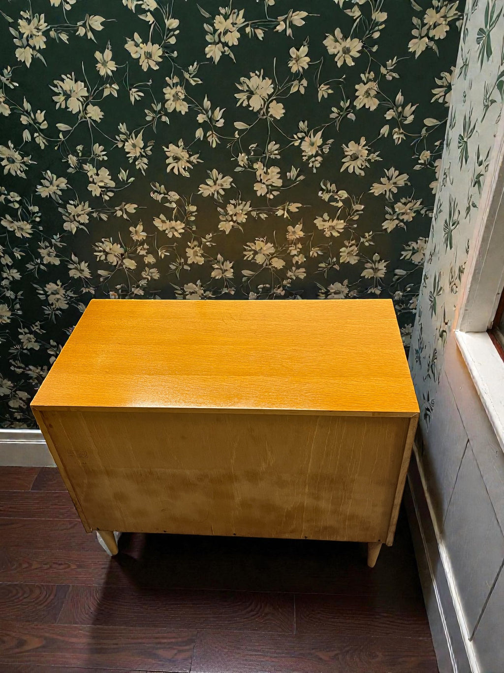 Meredew Mid-Century 3 Drawer Chest | Vintage 1960s Chest on Raised Legs