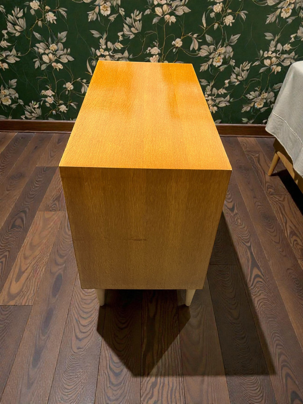 Meredew Mid-Century 3 Drawer Chest | Vintage 1960s Chest on Raised Legs