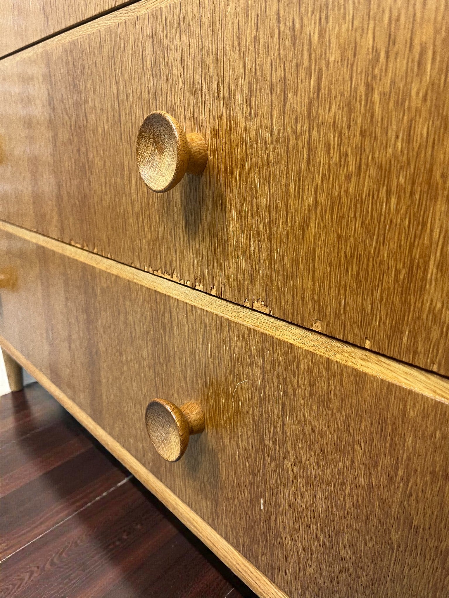 Meredew Mid-Century 3 Drawer Chest | Vintage 1960s Chest on Raised Legs